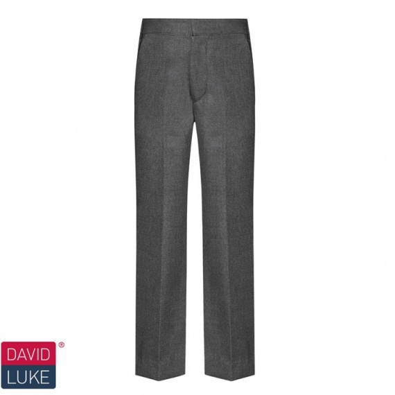 Grey Slim Fit Junior Trousers, Trousers and Shorts