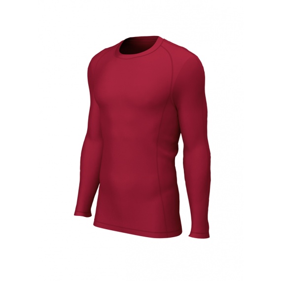 Red Base Layer Long Sleeved Top, Base Layers