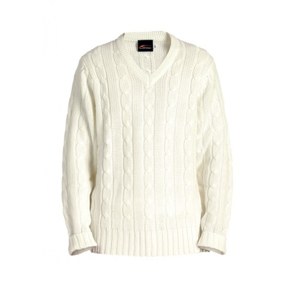 Cricket Sweater L/S, Cricket Whites, Sportswear