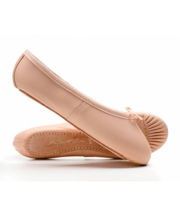 Leather Ballet Shoes - Pink, Prep School, Dancewear, Footwear, The Study, Pre-Prep